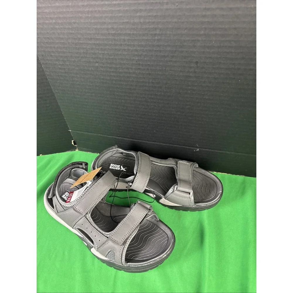 NWT Eddie Bauer Men's Water Sandal Size 10 Grey NWT